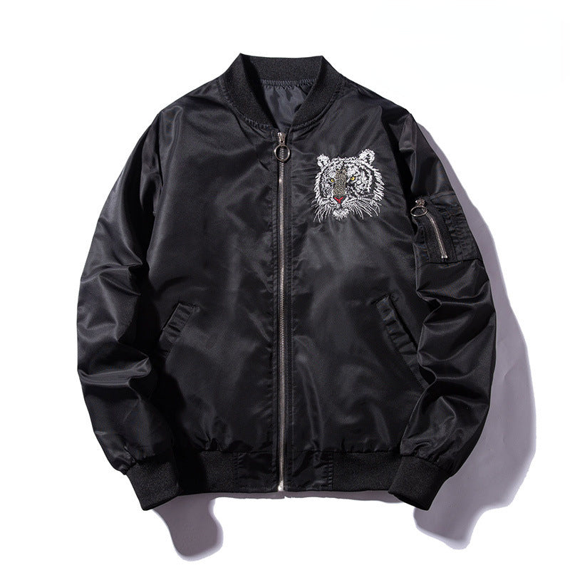 Kanye Bomber Jacket Embroidered Baseball Uniform