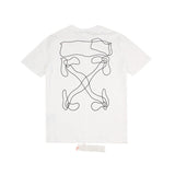 Pullover Summer Loose Short Sleeve Arrow Casual Short Sleeve Men'S Clothing Owt