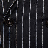 Tuxedo Vests Autumn Suit Vest Men's Vintage Stripe plus Size Sleeveless Suit Vest