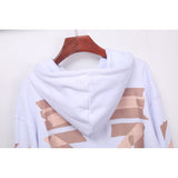Arrow Printed Hoodie Street Hoodie Owt