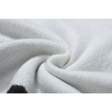 Autumn And Winter Arrow Print Round Neck Bottoming Shirt Knitted Sweater Owt