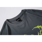 Men's T-shirt Summer Casual Tops Printed Short Sleeve T-shirt Men's round Neck Street Fashion Loose Half Sleeve Couple T-shirt