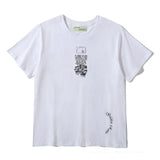 Ow Summer Short Sleeve Tshirt Plus Size Casual Men'S Clothing Owt