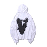 Vlone Hoodie Fashion Autumn and Winter Youth Street Cool Splash Ink Pullover Sweater