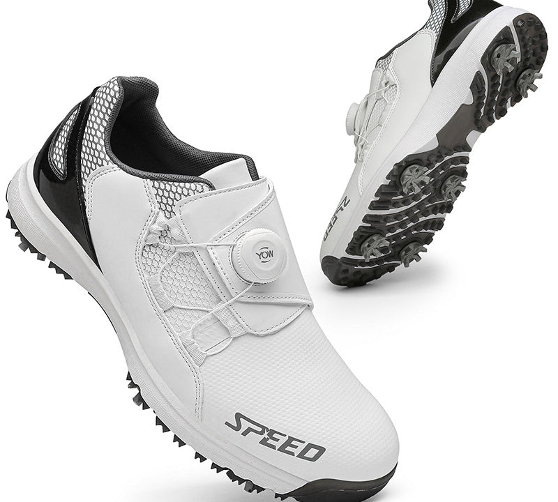 Mens Golf Shoes Can Be Rotating Buckle Removable Movable Nails