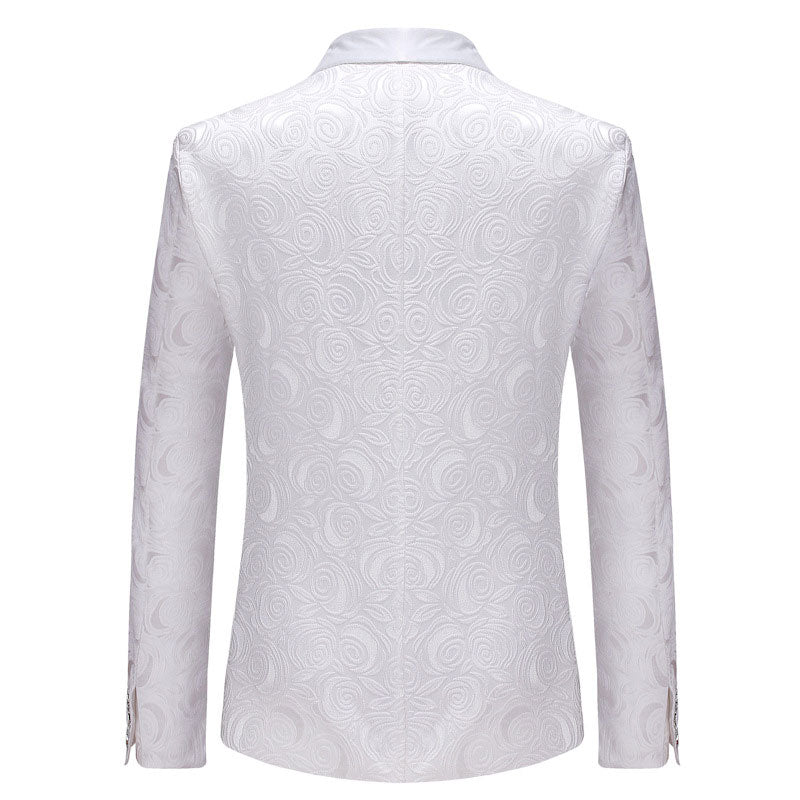 Men's Fashion Men's Casual Big Paisley Suit Coat Jacket Men Suits Jacket Men Blazer