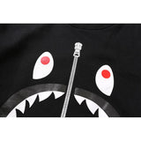 A Ape Print Sweatshirts Zipper round-Neck Pullover Autumn and Winter Male and Female Couples Wear Base