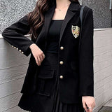 Women Skirt & Blzer Suit Uniform Designs Formal Style Office Lady Bussiness Attire Casual Suit Jacket Pleated Skirt