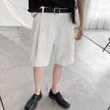 Men Bermuda Shorts Summer Men's Straight Loose All-Match Casual Fashionable Suit Shorts