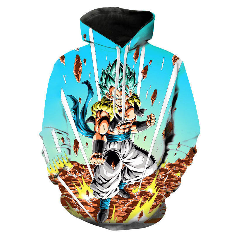 Anime Hoodie Hoodies Pullover Cosplay Costume 3D Digital Printing Men's Long-Sleeved Hoodie Spring and Autumn Personality Trendy Sweater