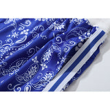 Basketball Shorts Tkpa National Fashion Retro Paisley Casual Cropped Pants Men and Women Loose Basketball Shorts