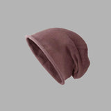 Mens Beanies Knitted Woolen Cap Female Sleeve Cap Toque Male Beanie Hat Confinement Cap