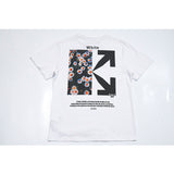 Graffiti Arrow Print Short Sleeve Tshirt Men'S Clothing Owt