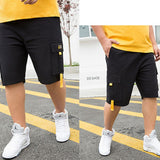 Mens Cargo Shorts Workwear Shorts Men's Large Size Summer Fashion Brand Trendy Straight Loose Outer Wear Cotton Casual Five Points Pirate Shorts