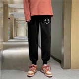 Men Pants Cropped Pants Fleece-Lined Thickened