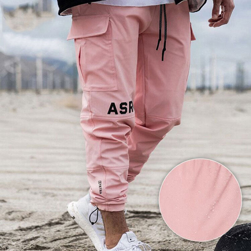 Spring and Autumn Men's Trousers Casual Pants plus Size Sports Straight Pants Men's Sports Pant
