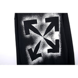 Arrow Hooded Ow Hoodie Sweatpants Plus Size Retro Sports Owt