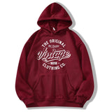 Maroon Graphic Hoodie