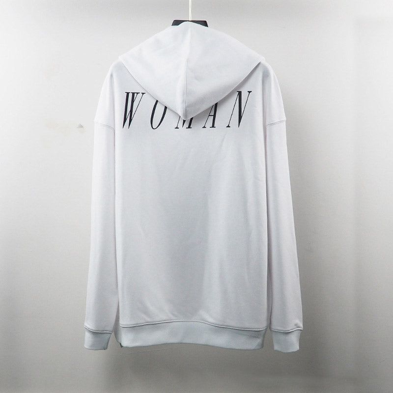 Autumn And Winter Men'S And Women'S Loose Graffiti Arrow Printed Hoodie