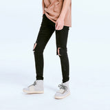 Ripped Jeans Distressed Jeans Destructed Skinny Pants Men's Trousers plus Size Retro Sports