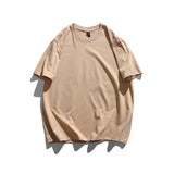 2022 Summer Man T Shirt Pure Color Casual Versatile