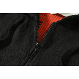 Men'S And Women'S Ow Color Arrow Cardigan Zipper Hooded Coat Sweater Owt