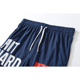 Basketball Shorts Men's Retro Hip Hop Loose Letter Printed Basketball Shorts Men's and Women's