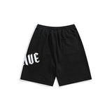 Men Shorts Men's Clothes Summer Wear Retro Men's Shorts Casual Loose Letter Printed T-shirt Trendy Men