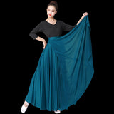 Jalisco Clothing Dancing Dress Expansion Skirt Women's Long Dress for Art Exam