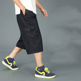 Men's Capris Pants below the Knee Shorts Men's Clothing Summer Casual Shorts