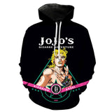 Jojo's Bizarre Adventure Dressing Spring and Autumn 3D Digital Printing Long Sleeve Pullover Hoodie