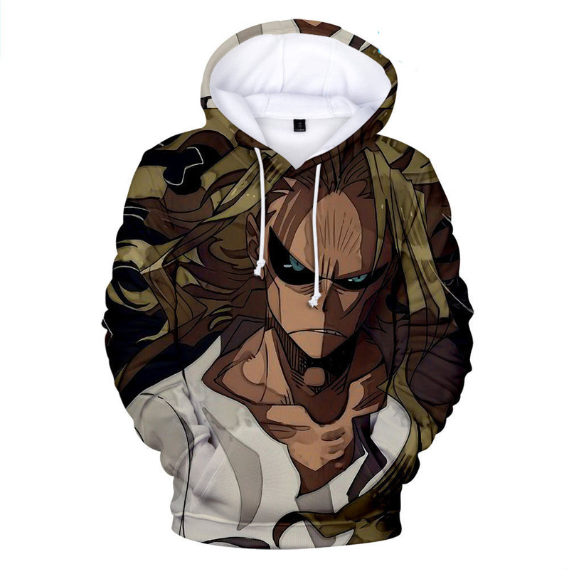 Anime Hoodie Hoodies Pullover Cosplay Costume Anime Print Men's Clothing plus Size Casual Fashionable Jacket Hoodie Hooded Sweater