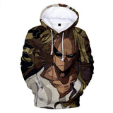 Anime Hoodie Hoodies Pullover Cosplay Costume Anime Print Men's Clothing plus Size Casual Fashionable Jacket Hoodie Hooded Sweater
