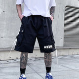 Mens Cargo Shorts Men's Five-Point Shorts Men's Pants Teen Fashion Brand Workwear Shorts Men