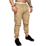 Men's Overalls Multi-Pocket Trousers Men's Jogger Pants Casual Pants Ankle Banded Pants Men Cargo Pant