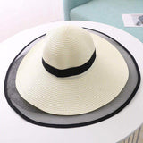 Fedora Golf Hats Beach Straw Hat Children's Summer Vacation Sun Summer