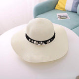 Fedora Golf Hats Female Summer Sun Protection Sun Hat Seaside Beach Hat