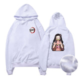 Demon Slayer Hoodie Sweatshirts Anime Casual Pullover Autumn and Winter Leisure Pullover Hooded Sweater Sports plus Size Sweater