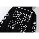 Printed Ow Fashion Coat Hooded Sweater Owt