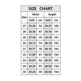 Men Summer Jeans Spring Slim-Fitting Stretch Skinny Jeans Large Size Retro Sports Trousers Men's Eans