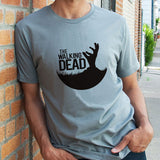 The Walking Dead Clothes Men's Clothing Fashion Short Sleeve T-shirt Summer American TV Series English Printing
