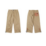 Men's plus Size Retro Sports Trousers Loose Straight Casual Trousers Men's Pants