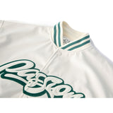 Varsity Jacket for Men Baseball Jackets Men's Spring and Autumn Letters Stand Collar Baseball Uniform Baggy Coat