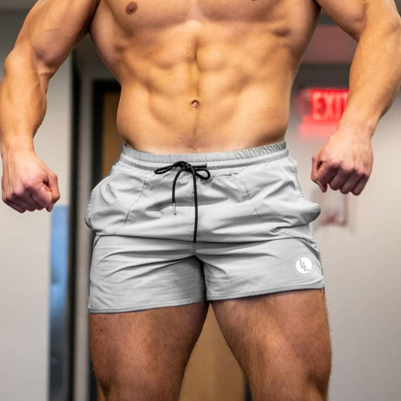 5 Inch Inseam Shorts Summer Brother Training Basketball Fitness Shorts Quick-Drying Sports Leisure Boxer Beach Pants