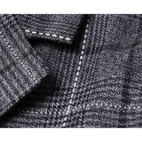 Mens Dress Vests Business Waistcoat Men's Autumn and Winter Business Casual Plaid Suit