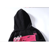 Autumn And Winter Off Rendering Graffiti Pink Arrow Men'S And Women'S Hoodie