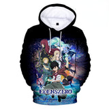 Split Hoodie Demons and Angels 3D Pullover Hoodie