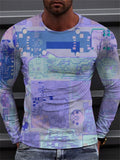 3D T Shirt Crew Neck Pullover Print