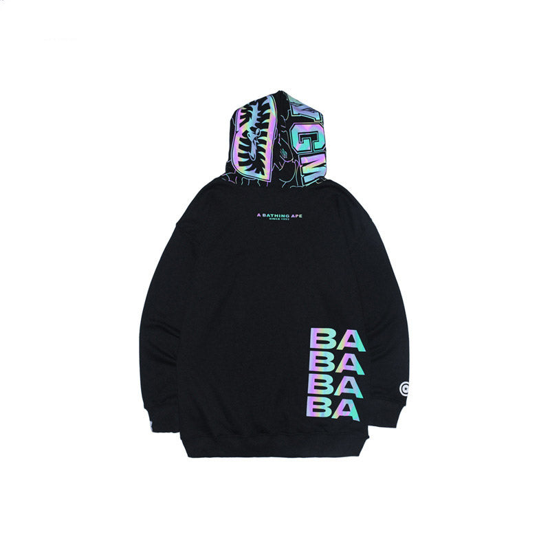 A Bath Ape Terry Sweater Teen Hooded Coat