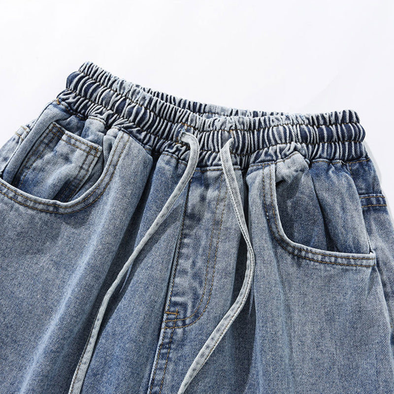 Jeans Men's plus Size Retro Sports Trousers Casual Trousers Men's Men Denim Pants